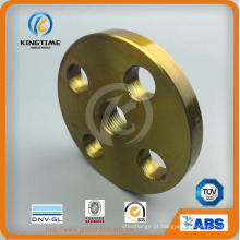 Flanges de aço carbono de encaixe de tubulação com flange forjada (KT0404)